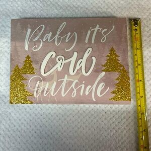 Cute shelf, table or wall decor!